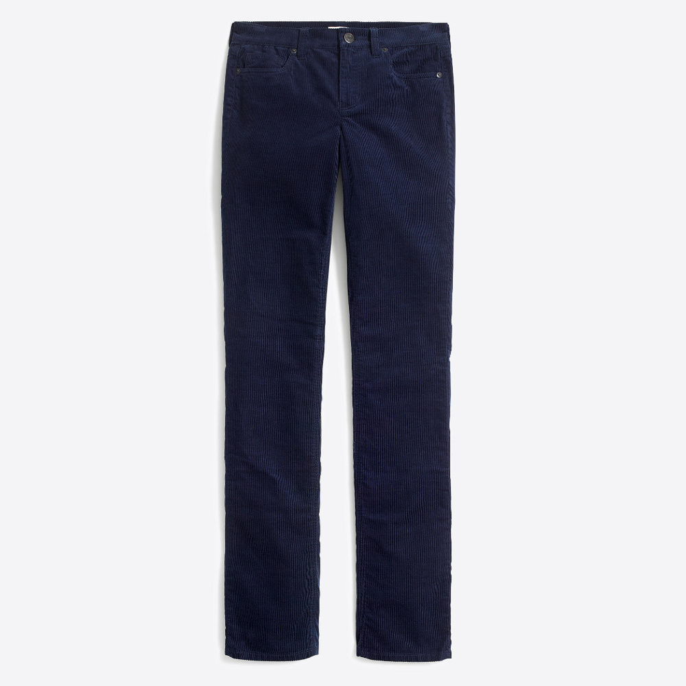 J. Crew Straight and Narrow Corduroy Stretch Pants